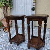 Pair of authentic saddles