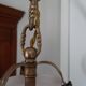 Suspension laiton opaline rose
