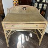 Rattan desk