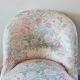 Fauteuil crapaud tissu