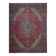 Tapis persan fait main en laine rose surdimensionné 279x390 des années 1970