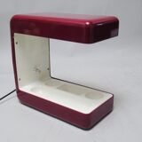Isos burgundy lamp Giotto Stoppino Tronconi 1972