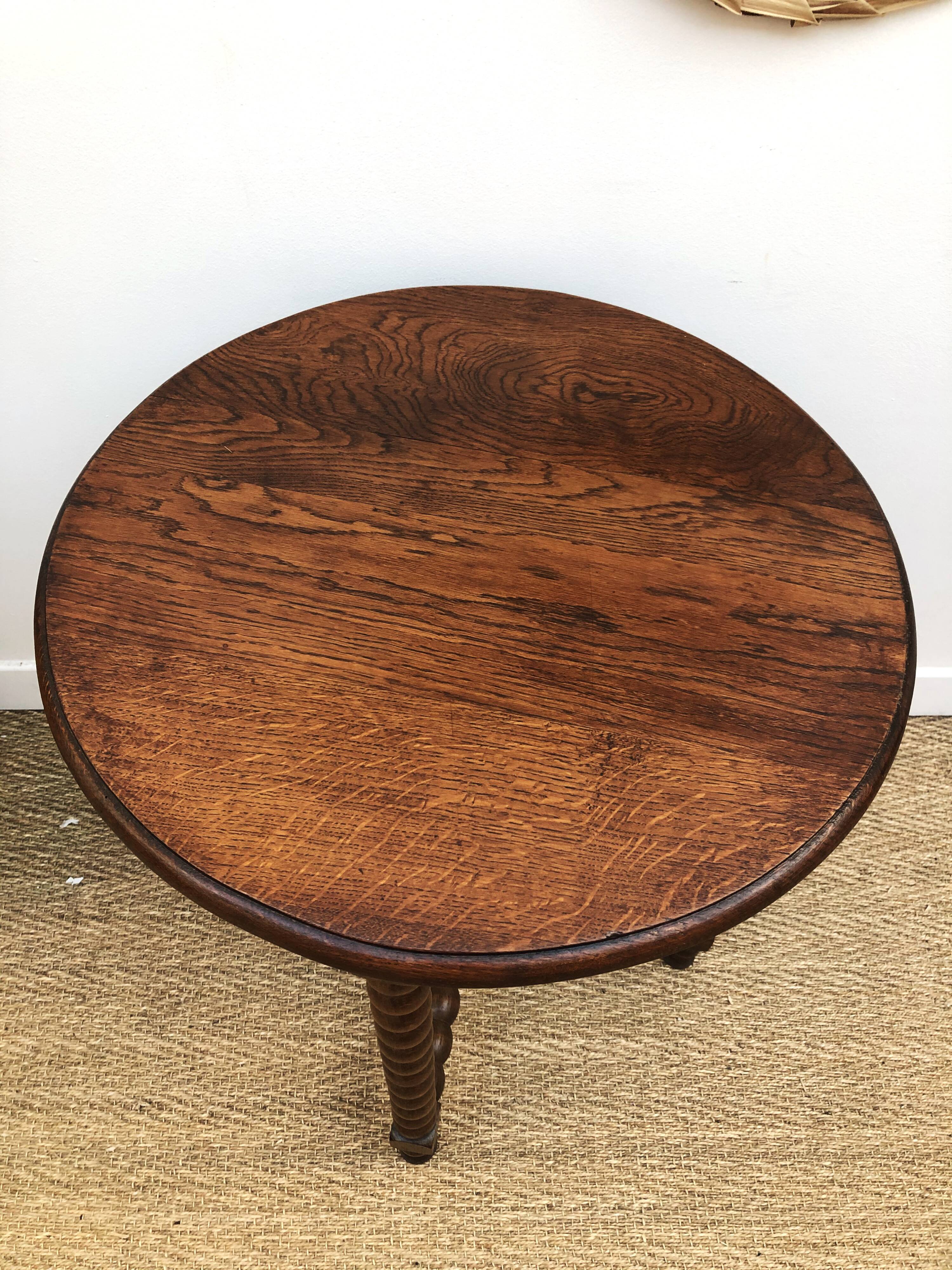 Turned wooden healing