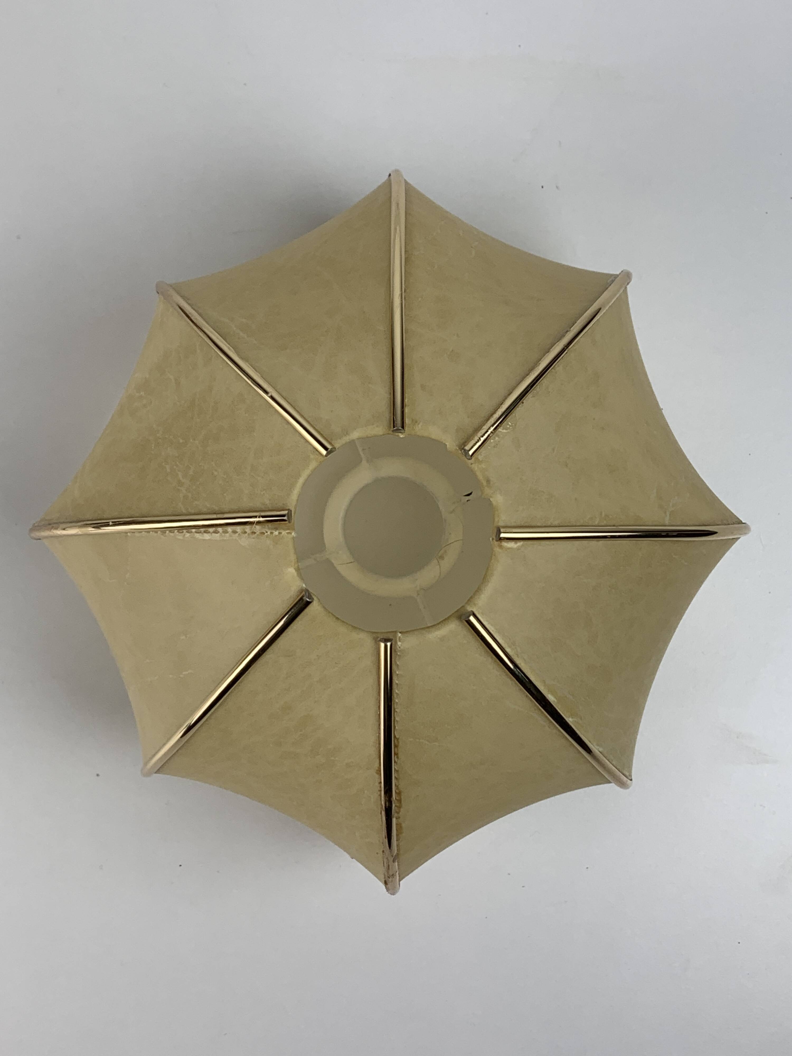 French modernist wood turned mushroom cocoon table lamp, 1950s