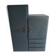 Asymmetrical cabinet