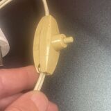 Henri Mathieu 70's Kinetic Design Lamp Brushed Aluminum - 36 cm