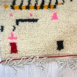 Handmade Moroccan Berber carpet 217 x 149 CM