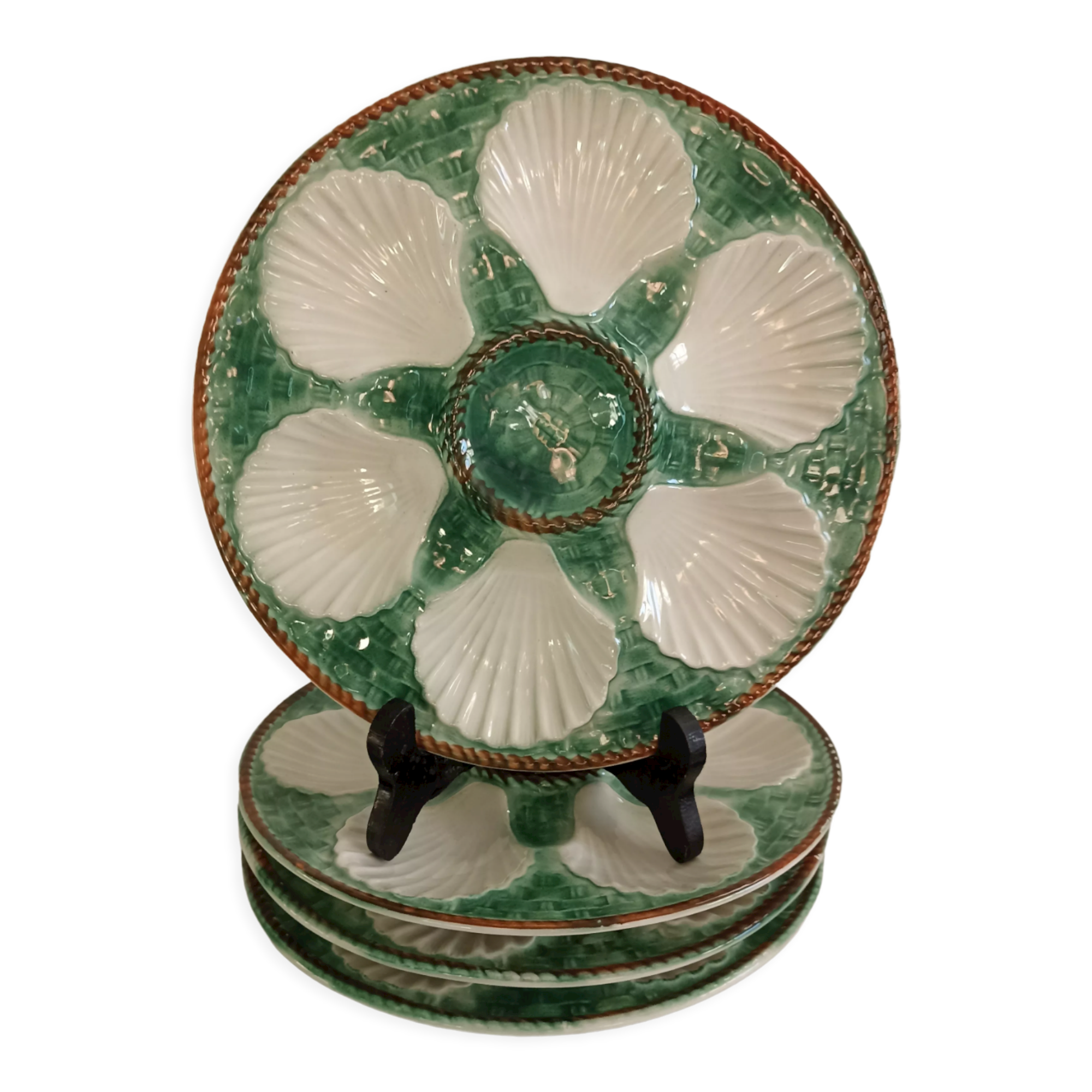 Longchamp oyster plates