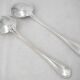 Christofle Spatours, cutlery set, 2-piece stew, silver-plated metal in near new condition.