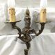 Paire d'appliques en bronze style Louis XV