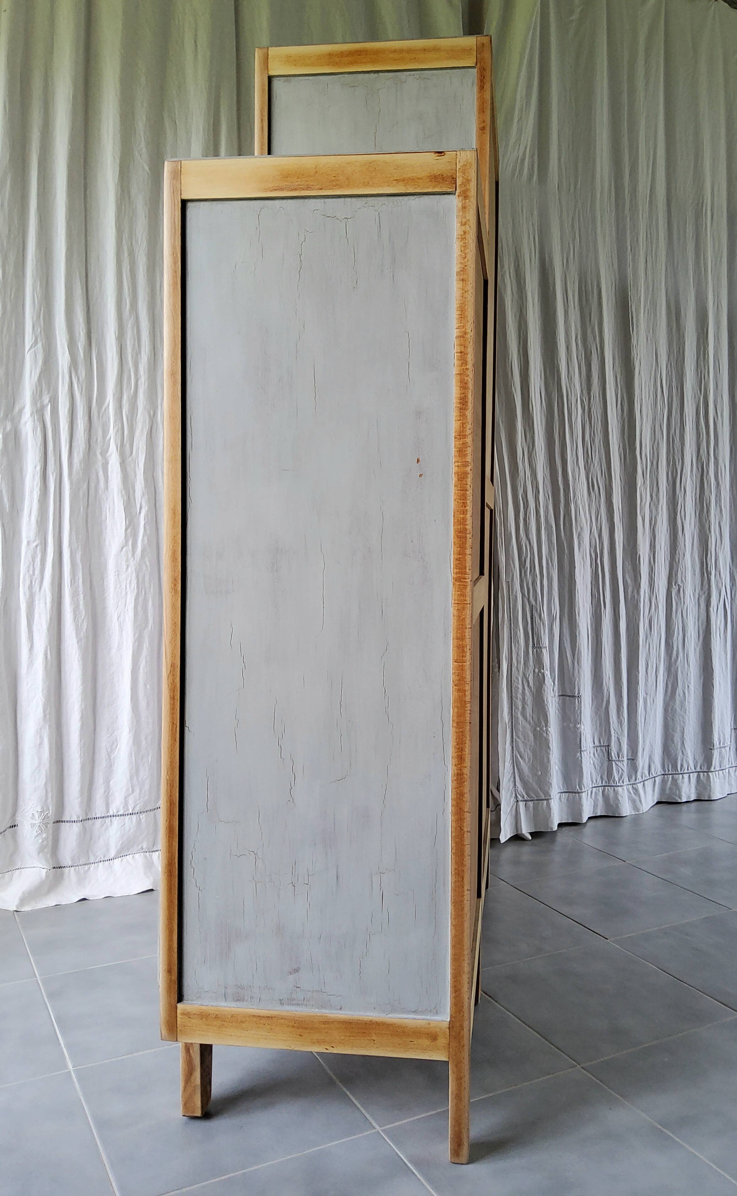 Asymmetrical Parisian wardrobe