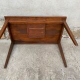 Farm kitchen table or solid wooden desk with 1 drawer