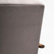 Śnieżka armchair  from the 1970s./ gray velor