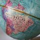 Earth globe scan stereo globe relief