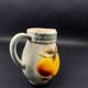 Saint-Clément ceramic pitcher with raised pear decoration