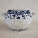 Longwy iron earth sugar bowl