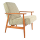 Fauteuil fox chiné beige et crème