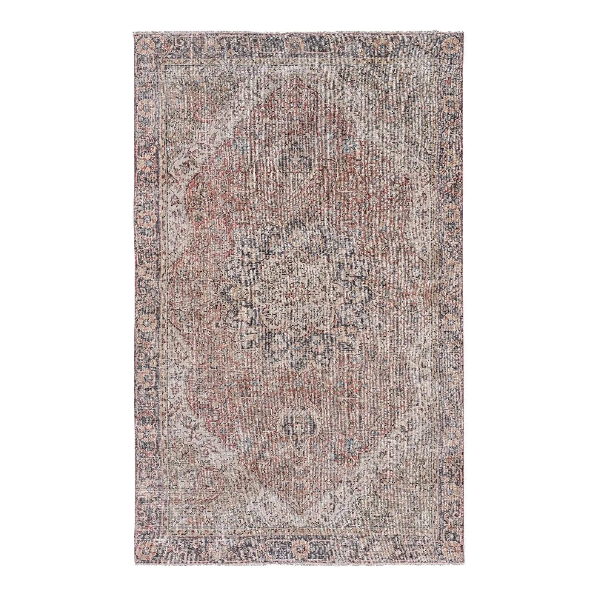 Vintage Turkish rug handmade 193x309 cm