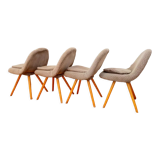Set of 4 chairs by Miroslav Navratil, Czechoslovakia, 1960s