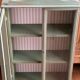 Wall display cabinet wood