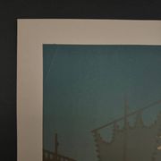 Lithographie par Henri Rivière La Féérie des Heures - Le Premier Quartier