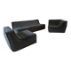 Designer sofa and armchair set
