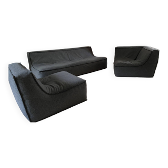 Designer sofa and armchair set