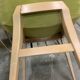 6 chaises scandinaves en velours vert, circa 1960