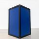Vintage corner containers from the postmodern German profile system by Elmar Flötotto for Flötotto, set of 3.