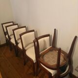 Set of six chairs
