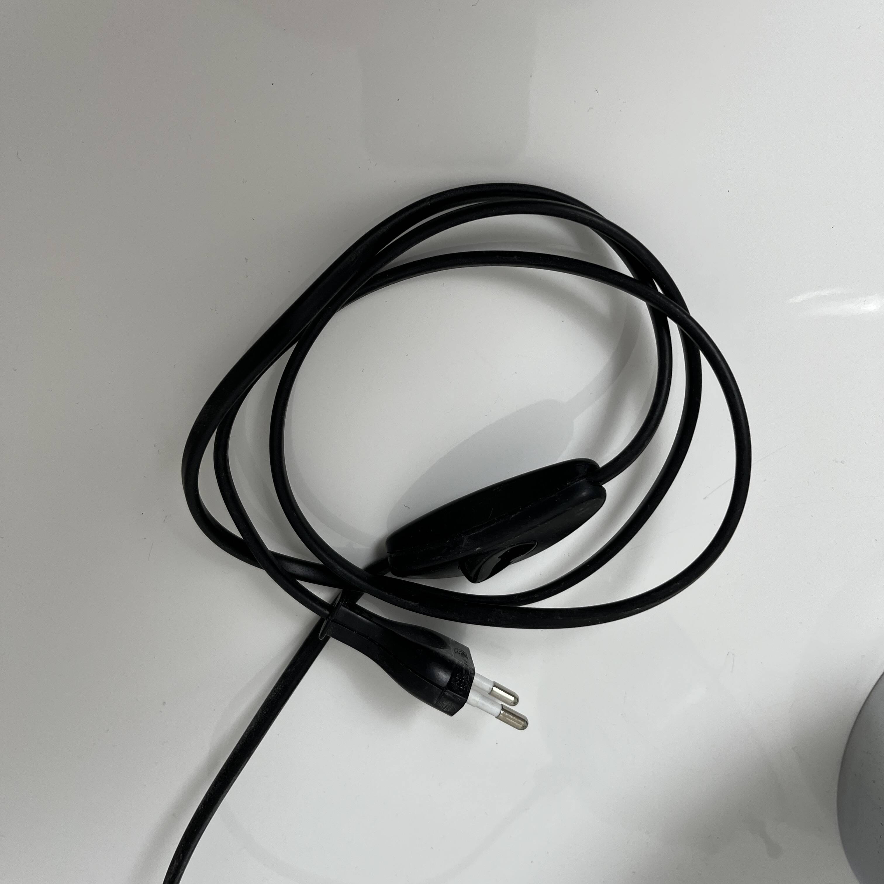 Lamp in chromed metal and blown Murano glass attributed to Mazzega Italy 197