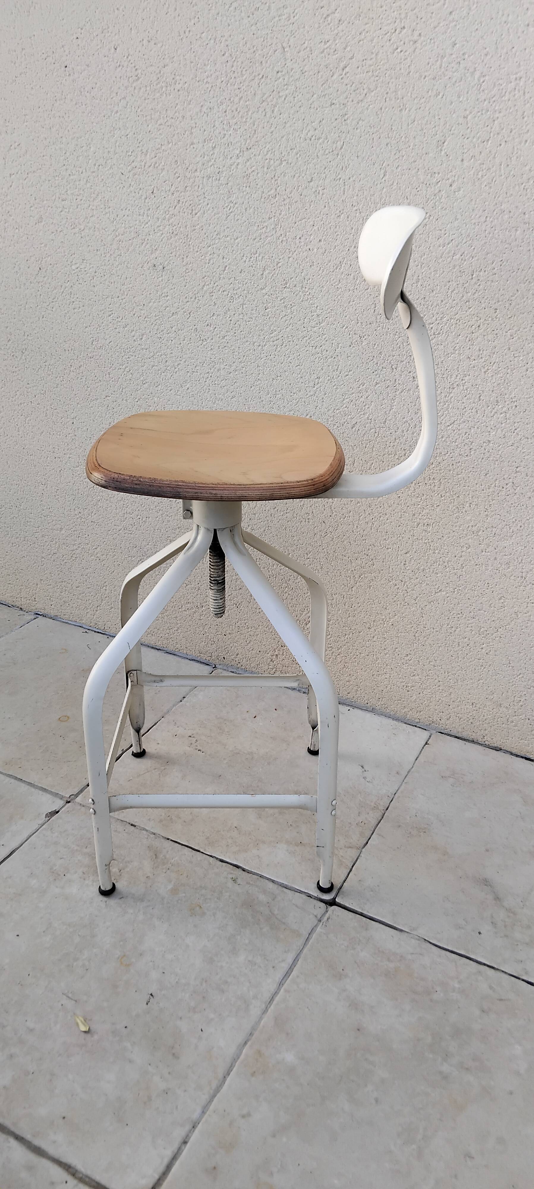 Nicolle workshop chair vintage design artist