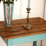 Patinoed wooden table