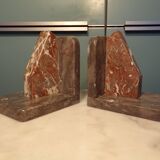 Art Deco marble bookends