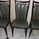 Serie de 6 chaises 1960 en macassar et skyl