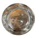 Set of four crystal whiskey glasses