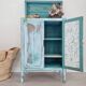 Parisian buffet with blue patina