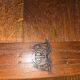 Table en bois Christian Robert + 6 chaises + rallonge