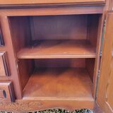 Louis XV solid cherry wood chest of drawers