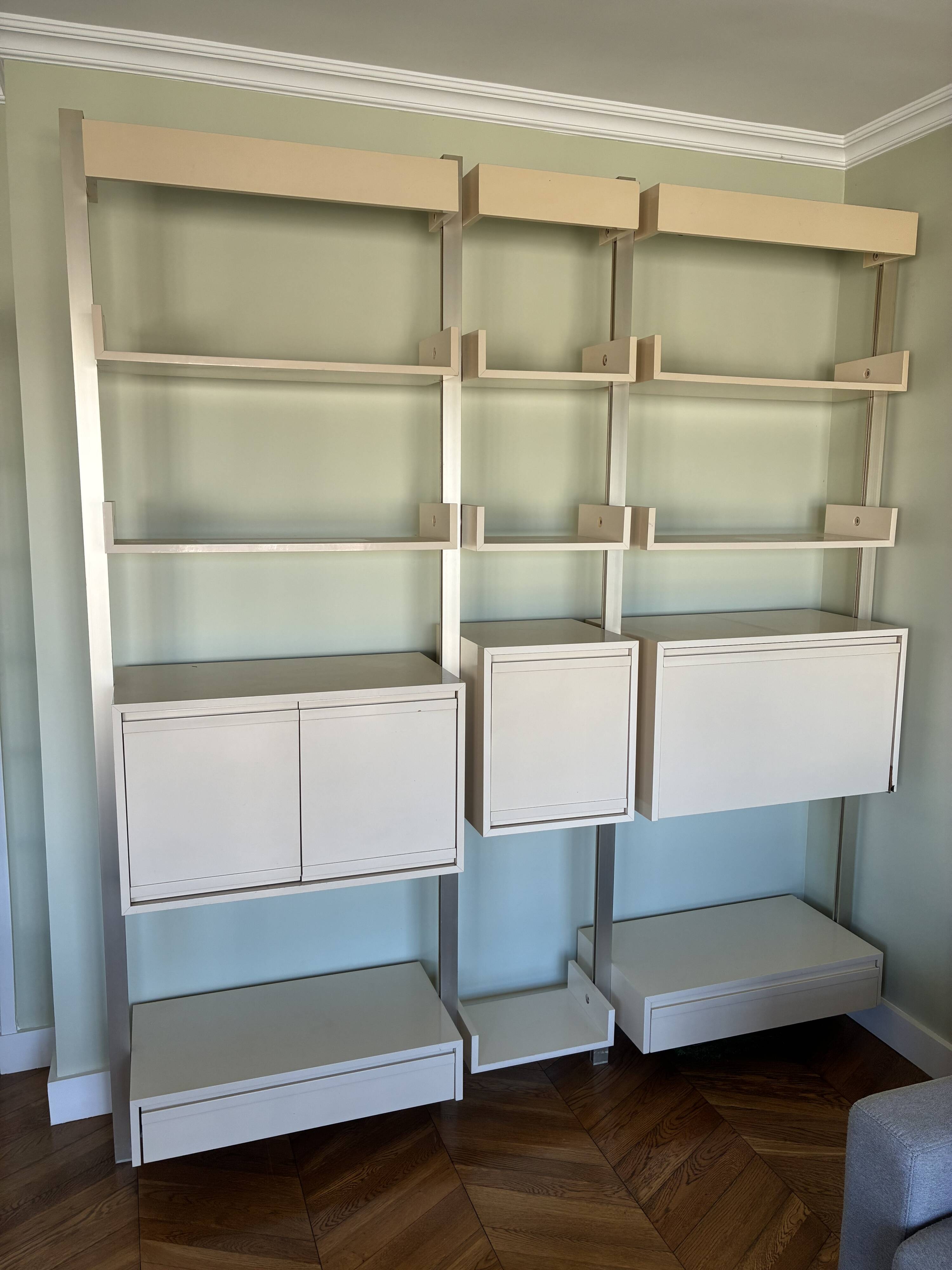 Ligne Roset, complete modular wall unit - Michel Ducaroy