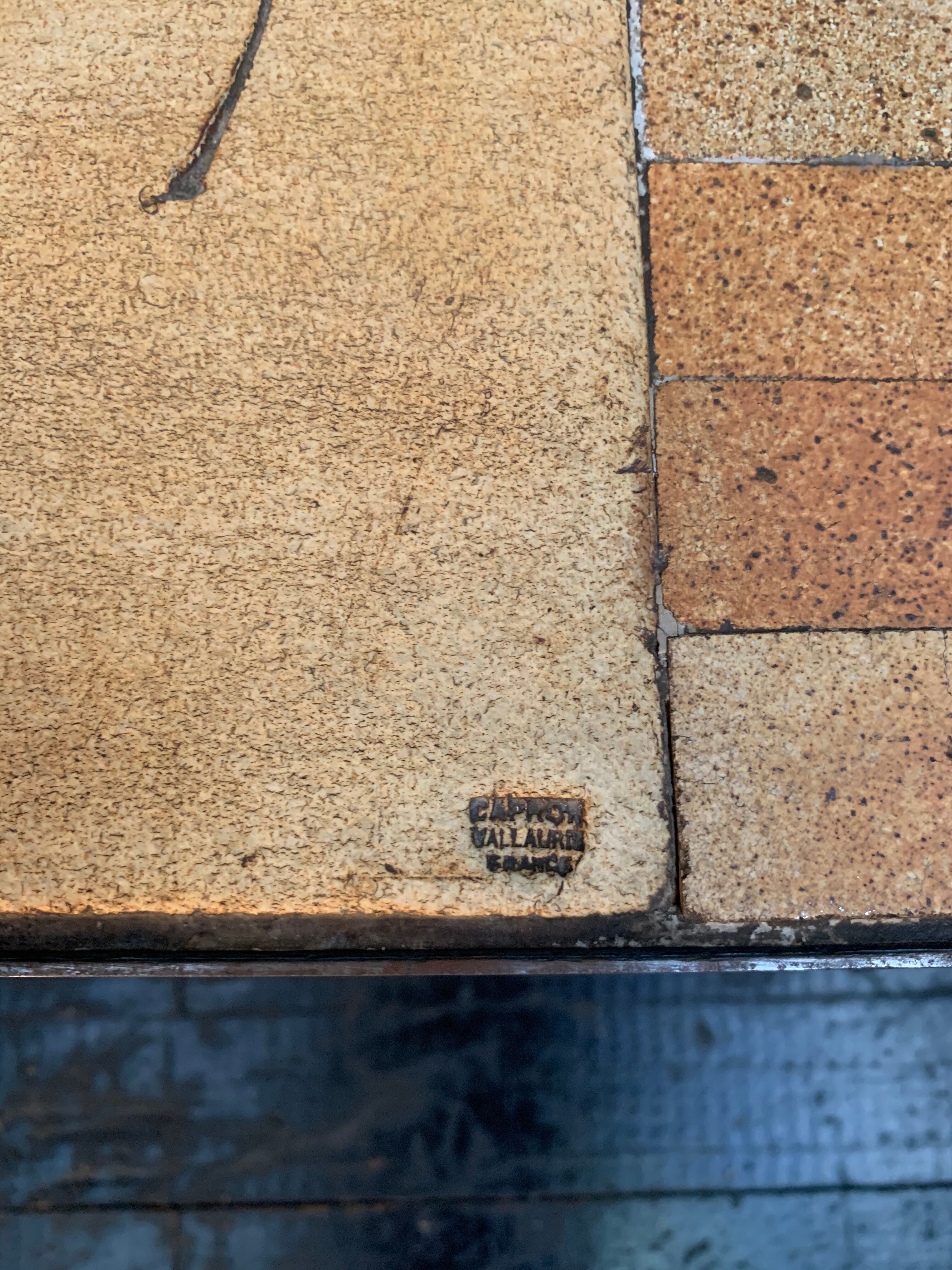 Roger Capron, ceramic coffee table design 1950