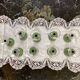 9 Alsace Cristalline wine glasses, dimensions: height - 17cm - diameter - 7cm -