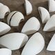 Set of 14 SEDAP plaster wall lights