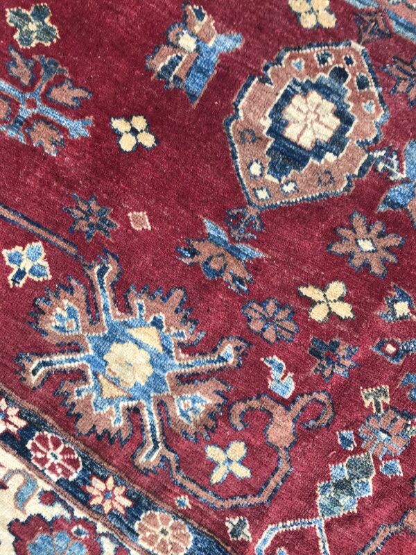 Carpet vintage chobi afghan done hand 215 x 250 cm