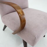 Fauteuil en teck des années 1960, Tchécoslovaquie
