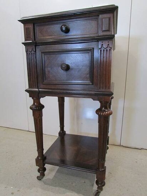 Chevet en palissandre style Louis XVI