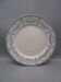 Antique serving dish in creil montereau earthenware, mignon model.