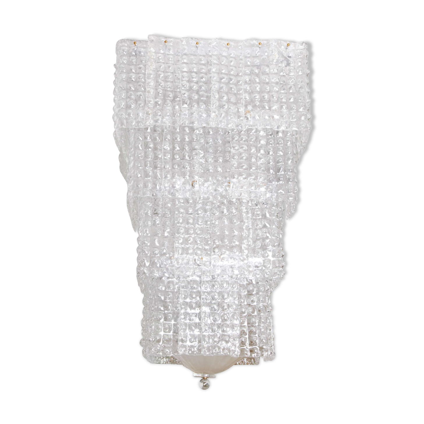 Lustre en verre de Murano