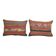 Lot de 2 housses de coussin kilim vintage 36x51 cm