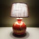 Lamp golden Carp Koi pattern